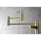 Kingston Brass Deck Mount Pot Filler, Brushed Brass KS8707DL - alternate 3